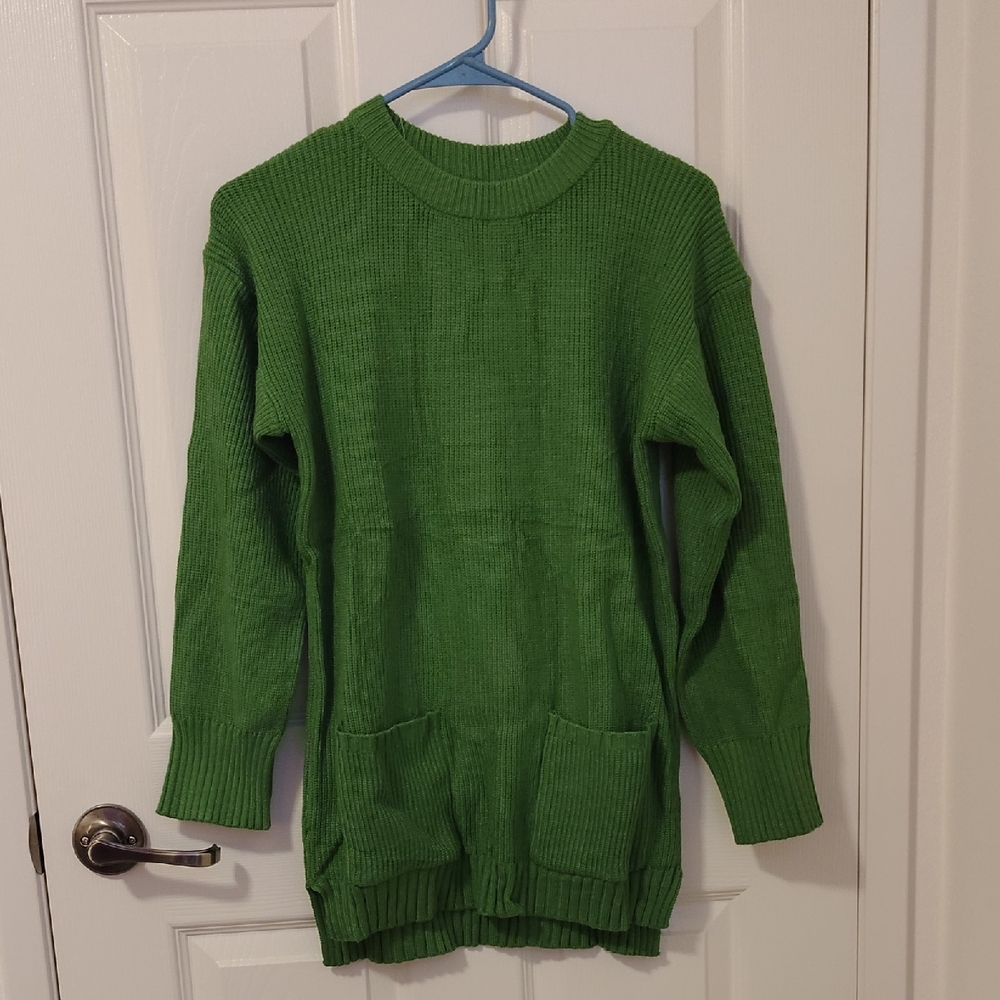 Small Forest Green Sweater